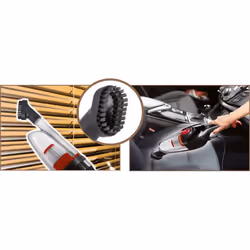 MPM MOD-39 scopa elettrica Aspirapolvere a bastone 2 in 1 AC Secco HEPA Senza sacchetto 0,6 L 600 W Nero, Rosso - Vista aggiuntiva 8