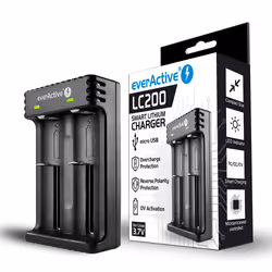 Everactive LC200 carica batterie Batteria per uso domestico USB