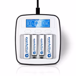 Everactive NC-1000M carica batterie Batteria per uso domestico AC
