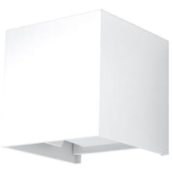 Sollux - Lampada da parete Luca bianco 10x10x10cm