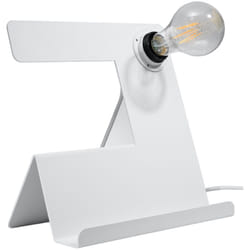 Sollux - Lampada da scrivania Incline bianco 25x24x13cm