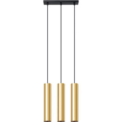 Lampada a sospensione Lagos splendore dorato 45x90x6cm Sollux