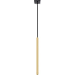 Sollux - Lampada a sospensione Pastelo splendore dorato 8x100x8cm