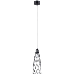 Sollux - Lampada a sospensione Suba nero 12x139x12cm
