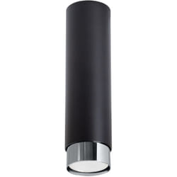 Lampada da soffitto Nero nero/cromato 6x22.5x6cm Sollux