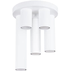 Lampada da soffitto Lagos bianco 25x33x25cm Sollux