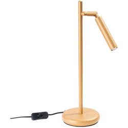 Sollux - Lampada da scrivania Pastelo d'oro 14x43x20cm