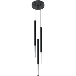 Lampada a sospensione Mozaica nero/cromato 20x90x20cm Sollux