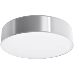 Sollux - Lampada da soffitto Arena grigio 55x11x55cm