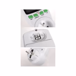 Greenblue GB202 Wattmetro Bianco Display incorporato LCD 0 - 9999 W - Vista aggiuntiva 8
