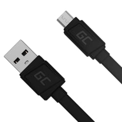 Green Cell KABGC01 cavo USB 0,25 m Micro-USB A USB A Nero