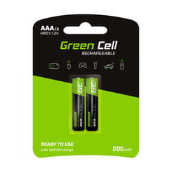 Green Cell GR08 batteria per uso domestico Batteria ricaricabile Mini Stilo AAA Nichel-Metallo Idruro (NiMH)