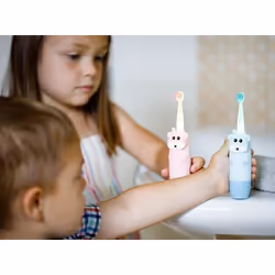 innoGIO GIOgiraffe Bambino Spazzolino elettrico sonico Blu - Vista aggiuntiva 4