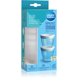 Canpol babies Storage Containers 4x180 ml