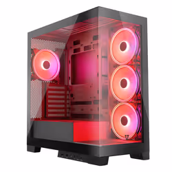 Modecom Volcano SPACE APEX ARGB MIDI USB 3.0 X 2 CYPE-C - AT Midi Tower Nero