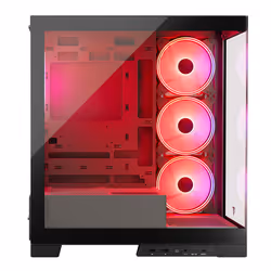 Modecom Volcano SPACE APEX ARGB MIDI USB 3.0 X 2 CYPE-C - AT Midi Tower Nero - Vista aggiuntiva 5