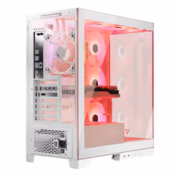 Modecom Volcano SPACE APEX ARGB MIDI Midi Tower Bianco - Vista aggiuntiva 7