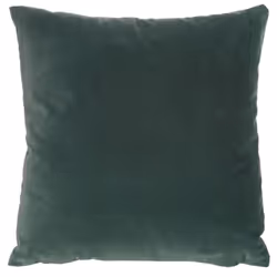 Federa in velluto, tinta unita larghezza: 45 cm, lunghezza: 45 cm, colore: menta scuro, peso: 330 g/m², composizione: 100% po ...