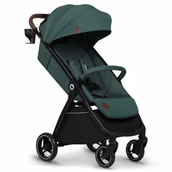 Lionelo Ingrid, Velo per culla, Passeggino leggero, Qualsiasi tipo, Ruote solide, Ripiegabile, Nero, Verde