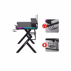 Huzaro Hero 5.0 RGB Nero - Vista aggiuntiva 7