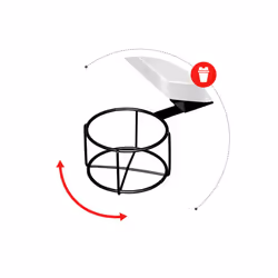 Huzaro Hero 7.0 Nero, Bianco - Vista aggiuntiva 7