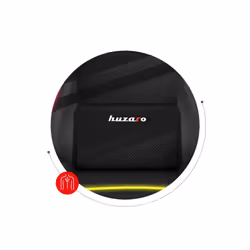 Huzaro FORCE 4.4 RGB Sedia da gaming per PC Seduta a dondolo (culla) Nero - Vista aggiuntiva 8