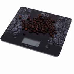 Adler AD 3171 bilancia da cucina Nero Rettangolo Bilancia da cucina elettronica