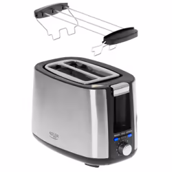 Adler AD 3214 tostapane 7 2 fetta/e 900 W Argento - Vista aggiuntiva 6
