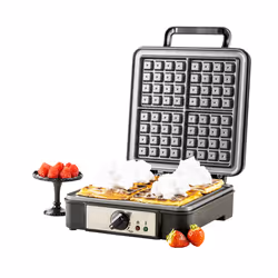 Adler AD 3049 piastra per waffle 4 waffle 1800 W Nero - Vista aggiuntiva 7