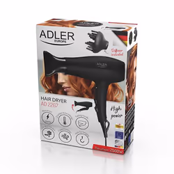 Adler AD 2267 asciuga capelli 2100 W Nero - Vista aggiuntiva 8