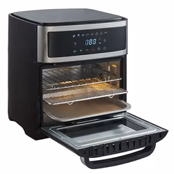 Adler AD 6309 friggitrice Singolo 13 L Indipendente 2500 W Friggitrice ad aria calda Nero, Argento - Vista aggiuntiva 4