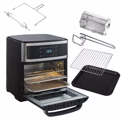 Adler AD 6309 friggitrice Singolo 13 L Indipendente 2500 W Friggitrice ad aria calda Nero, Argento - Vista aggiuntiva 8