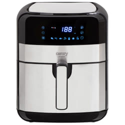 Camry Premium CR 6311 friggitrice Singolo 5 L Indipendente 2500 W Friggitrice ad aria calda Nero, Acciaio inox