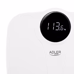 Adler AD 8172W bilance pesapersone Rettangolo Bianco Bilancia pesapersone elettronica - Vista aggiuntiva 4