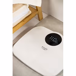 Adler AD 8172W bilance pesapersone Rettangolo Bianco Bilancia pesapersone elettronica - Vista aggiuntiva 8