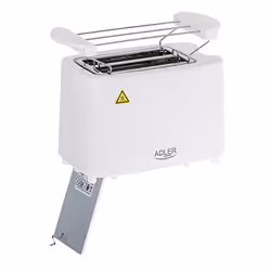 Adler AD 3223 tostapane 6 2 fetta/e 750 W Bianco - Vista aggiuntiva 4