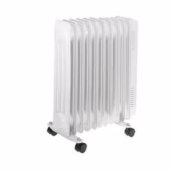 Adler AD 7816 stufetta elettrica Esterno Bianco 2000 W Riscaldatore ambiente elettrico a olio
