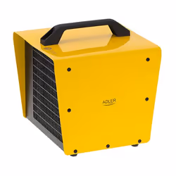 Adler AD 7740 stufetta elettrica Interno Giallo 3000 W Riscaldatore ambiente elettrico con ventilatore