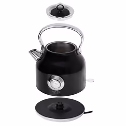 Adler AD 1346B bollitore elettrico 1,7 L 2200 W Nero, Metallico - Vista aggiuntiva 4