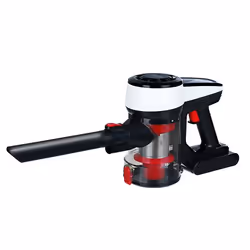 Adler AD 7048 scopa elettrica Aspirapolvere a bastone 2 in 1 Batteria Secco HEPA Senza sacchetto 350 W Nero, Rosso, Bianco - Vista aggiuntiva 4
