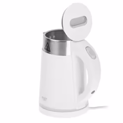 Adler AD 1372W bollitore elettrico 0,6 L 800 W Metallico, Bianco - Vista aggiuntiva 5