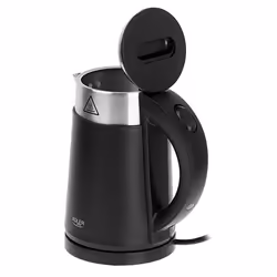 Adler AD 1372B bollitore elettrico 0,6 L 800 W Nero, Metallico