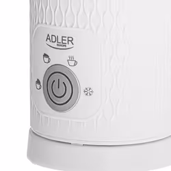 Adler AD 4494 montalatte e scaldalatte Automatico Metallico, Bianco - Vista aggiuntiva 6