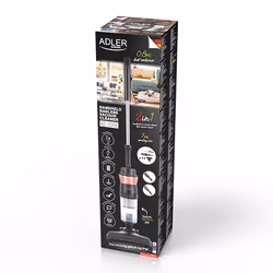 Adler AD 7049 scopa elettrica Aspirapolvere a bastone 2 in 1 Secco HEPA Senza sacchetto 800 W Nero, Rame - Vista aggiuntiva 8