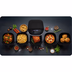 Berdsen BD-660 Friggitrice ad aria 8 L 1700 W Nero - Vista aggiuntiva 6