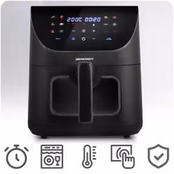 Berdsen BD-660 Friggitrice ad aria 8 L 1700 W Nero - Vista aggiuntiva 7