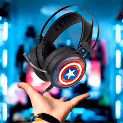 ERT Group LCMHPGCAPAM001 cuffia e auricolare Cuffie A Padiglione Gaming Multicolore - Vista aggiuntiva 2