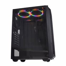 iBox CETUS 906 Midi Tower Nero - Vista aggiuntiva 2