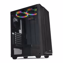 iBox CETUS 906 Midi Tower Nero - Vista aggiuntiva 3