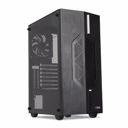 iBox CETUS 908 Midi Tower Nero - Vista aggiuntiva 6